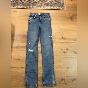 Zara Jeans - Split Ankle Hem